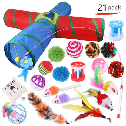 Cat Toys Mouse Shape Balls Foldable Cat Kitten Play Tunnel Chat Funny Cat Tent Mouse Supplies Simulation Fish Cat Accessories