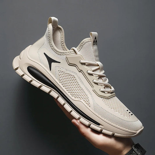 Herren Sommerschuhe  Atmungsaktive Schnür Sneaker